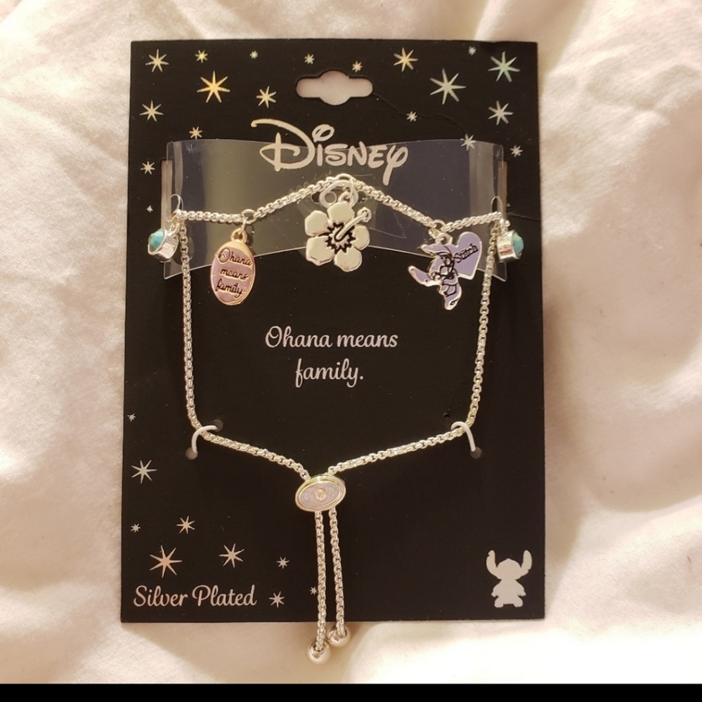 Disney's Lilo & Stitch charm bracelet NWT